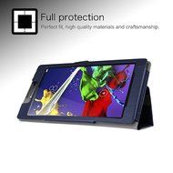 Lenovo Tab 2 A7 Case - e-PlanetPro Premium PU Leather Folio Stand Cover for Lenovo Tab 2 A7-30 / A7-20 / A7-10... N3