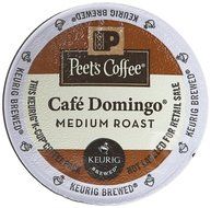 Peet's Coffee Cafe Domingo Medium Roast Single Cup Coffee for Keurig K-Cup Brewers 40 count N2