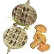 Metal Mold - 8 Sweet Russian Oreshki Mushroom