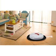 Floor Mopping Robot Pet Hair Robotic Cleaner with Replacement Cleaning Mop Cloth (Blue) N24