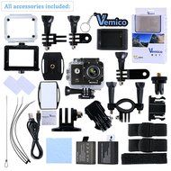 Vemico Action Camera 4K30FPS 16MP WIFI 2.0 Inch Screen Waterproof Sports Helmet Cam with Extra 1050 mAh Battery... N7