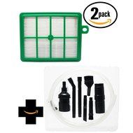 2-Pack Replacement Eureka EL020 Vacuum HEPA Filter with 7-Piece Micro Vacuum Attachment Kit - Compatible Eureka...