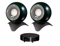 Mission Audio M-Isphere Mini Dune 2.0 Compact Loudspeaker System (Alpine Green, 1 Pair)