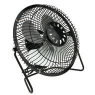 Starsource Adjustable Four Fan Blade 4 Inch USB Mini Desktop Fan With ON/OFF Switch ( Green ) N6