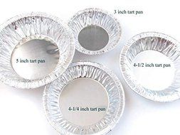 Disposable Aluminum 4 1/4" Deep Tart Pan #425 (100) N2