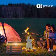 Portable Wireless Bluetooth Speaker with Built-In Powerbank Plus 2 USB Ports - Get Epic Audio Wherever You Go.... N14