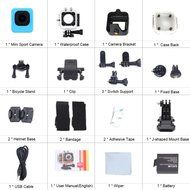 SJCAM M10 WIFI Version Novatek 96655 12MP 1080P Cube Mini Sports Action Camera - 1.5 inchLCD 170 Degree Wide Lens... N6