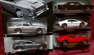 2015 HOT WHEELS JAMES BOND 007 CARS EXCLUSIVE COMPLETE SET OF 5 DIECAST 1:64 NEW N2