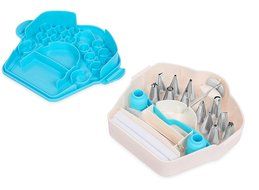 Internet&rsquo;s Best Stainless Steel Cupcake Decorating Tips Set | 12 Decorating Tips | Icing Frosting Dessert Cupcake... N9