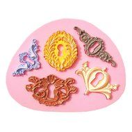 HT BAKEWARE | Beautiful Hand-Carved Pendant Silicone Mold