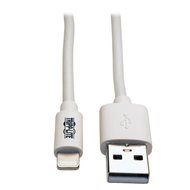 Tripp Lite Apple MFI Certified 10-Feet 3M Lightning to USB Cable Sync Charge iPhone/iPod/iPad - Black (M100-010... N2