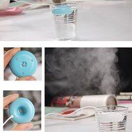 LOHOME USB Mist Maker, Mini Portable USB Donut-shaped Floating Humidifier Aroma Diffuser Air Purifier Humidifier... N7