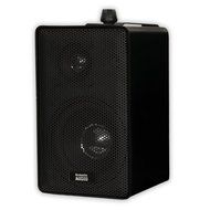 Acoustic Audio 251B Indoor Outdoor 3 Way Speakers 1200 Watt Black 3 Pair Pack 251B-3Pr