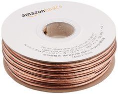 AmazonBasics 14-Gauge Speaker Wire - 100 Feet N3