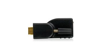 IOGEAR DVI-D CAT5e/6 Mini Extender, Black (GVE200) N4