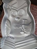 Amscan Cake Pan: Graduation Owl/Graduate N2