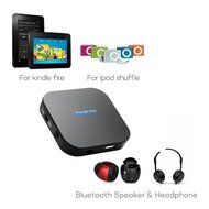 Bluetooth 4.1 Transmitter and Receiver, GOOLOO 2-in-1 3.5mm Portable Wireless Audio Adapter for Headphones, TV... N5