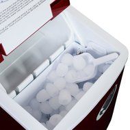 NewAir AI-100R 28-Pound Portable Icemaker, Red N11