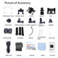 Coolbiz F68 Wifi 4K Ultra HD 2.0 Screen 170 Viewing Angles Adjustable Waterproof Outdoor Sports Action Camera N7