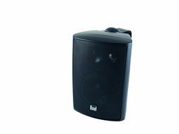 Dual LU53PB 125 Watt 3-way Indoor/Outdoor Speakers in Black (Pair) N2
