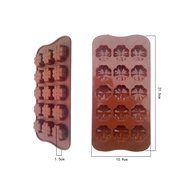 Plum Flowers Shaped Fondant Cake Chocolate Pan Candy Soap Silicone Mold Baking Pan Cake Decoration