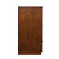 Brentford Media Electric Fireplace - Dark Tobacco N5