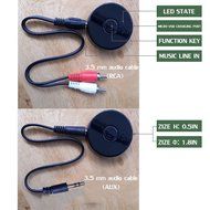 YETOR 3.5mm Portable Stereo Audio Wireless Bluetooth Transmitter for TV, iPod, MP3/MP4,USB Power Supply N8