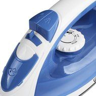 Professional Steam Iron with Nonstick Soleplate - Powerful Steam Output - Dry Iron Function - White/Blue 1200... N7