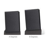 Micca Adjustable Acoustic Foam Wedge Isolation Pads for MB42 and MB42X Bookshelf Speakers and PB42X Powered Monitors N2