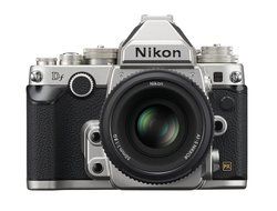 Nikon Df 16.2 MP CMOS FX-Format Digital SLR Camera with AF-S NIKKOR 50mm f/1.8G Special Edition Lens (Silver) N5