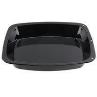 Spares2go Large Vitreous Enamel Roasting Tin Oven Baking Tray