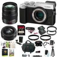 Panasonic Lumix DMC-GX8 Mirrorless Micro 4/3 Digital Camera (Body Only, Sil), 12-35mm f/2.8 Asph. Lens, 20mm f... N2