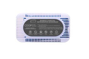 COOP HOME GOODS &ndash; Natural Bamboo Activated Charcoal Refrigerator Deodorizer Air Purifier Odor Absorber for Home... N3