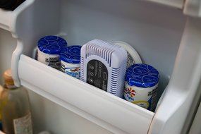 COOP HOME GOODS &ndash; Natural Bamboo Activated Charcoal Refrigerator Deodorizer Air Purifier Odor Absorber for Home... N4