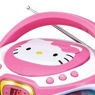 Hello Kitty CD Boombox with AM/FM Radio and LED Light Show