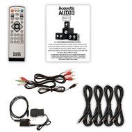 Acoustic Audio AA5171 Home 5.1 Bluetooth Speaker System with Optical Input and 4 Extension Cables N2