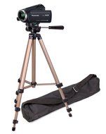 DURAGADGET Professional Lightweight Aluminium Tripod for the Polaroid ID1660 Full HD Camcorder