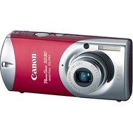 Canon Powershot SD30 5MP Digital Elph Camera with 2.4x Optical Zoom (Rockstar Red) N4