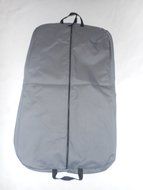 36 Inch Garment Bag 600 Denier Polyester,two Pockets,carry on Bag Made in U.s.a. (Gray) N16