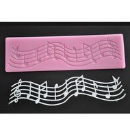 Anyana 3D Musical Note Silicone Fondant Mold Cake Decorating Pastry Gum Pastry Tool Kitchen Tool Sugar Paste Baking...