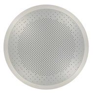 Carlson PFS12P Perforated Thin 12 inch Aluminum Pizza Pan, 2-Piece Set N2