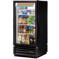 True GDM-10PT-LD Series Glass Pass Thru Door One Section Reach-In Merchandiser Refrigerator