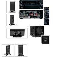 Klipsch Gallery G-12 5.1 Home Theater System-SW-112-Onkyo TX-NR636 7.2