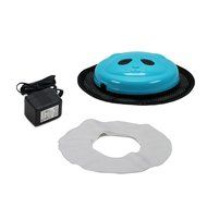 Floor Mopping Robot Pet Hair Robotic Cleaner with Replacement Cleaning Mop Cloth (Blue) N26
