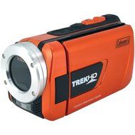 Coleman Trek CVW16HD-O 1080p Full HD Digital Waterproof Video Camera with 1x Optical Zoom with 3.0-Inch LCD Screen...