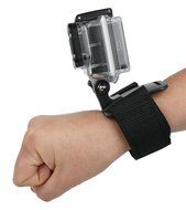 DURAGADGET Limited Edition, Waterproof Hand Grip Pole / Monopod with Wrist Strap in Black &amp; Yellow - Compatible... N92