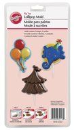 Wilton 2115-2116 Lollipop Mold, Big Top 3 Cavities/3 Designs