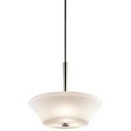 Kichler 43667NI 3-Light Inverted Pendant, Medium by Kichler