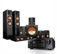 Klipsch RP-280F Tower Speakers-7.1-Denon AVR-X4100W