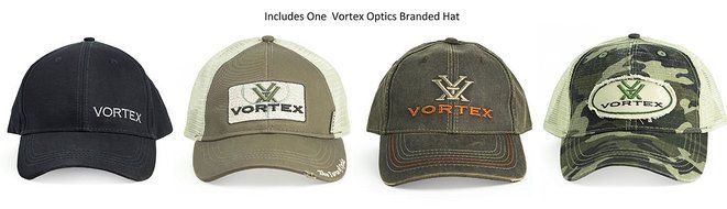 Vortex Optics SPR-1303 Spitfire 3x Prism Scope with EBR-556B Reticle (MOA), and FREE Vortex Baseball Hat N4
